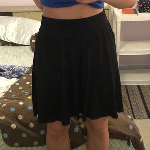 Black skirt